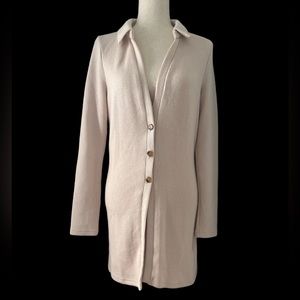 Walter Baker Pale Pink‎ Hendrix Jacket Sweater size large NWT